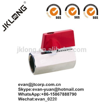 J2009 Forged Brass Mini Ball Valve(Female&Female Thread),1/4"~1/2",PN10